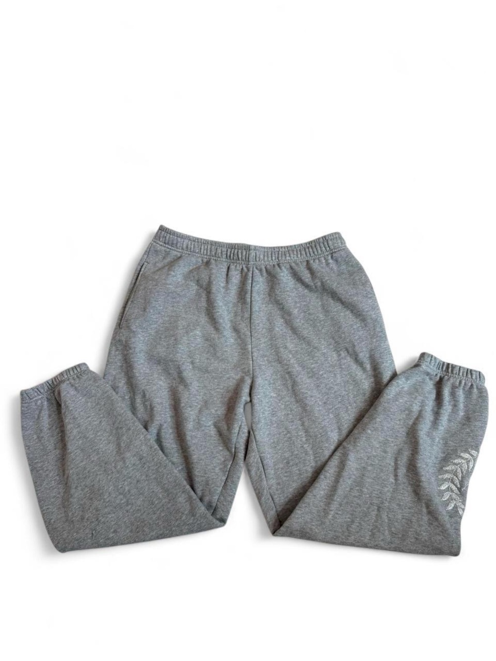 Victoria's Secret PINK Gray Glitter Sweatpants